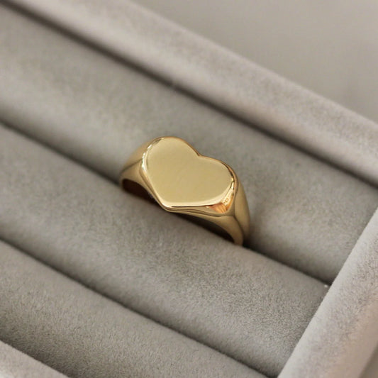 Heartfelt ring